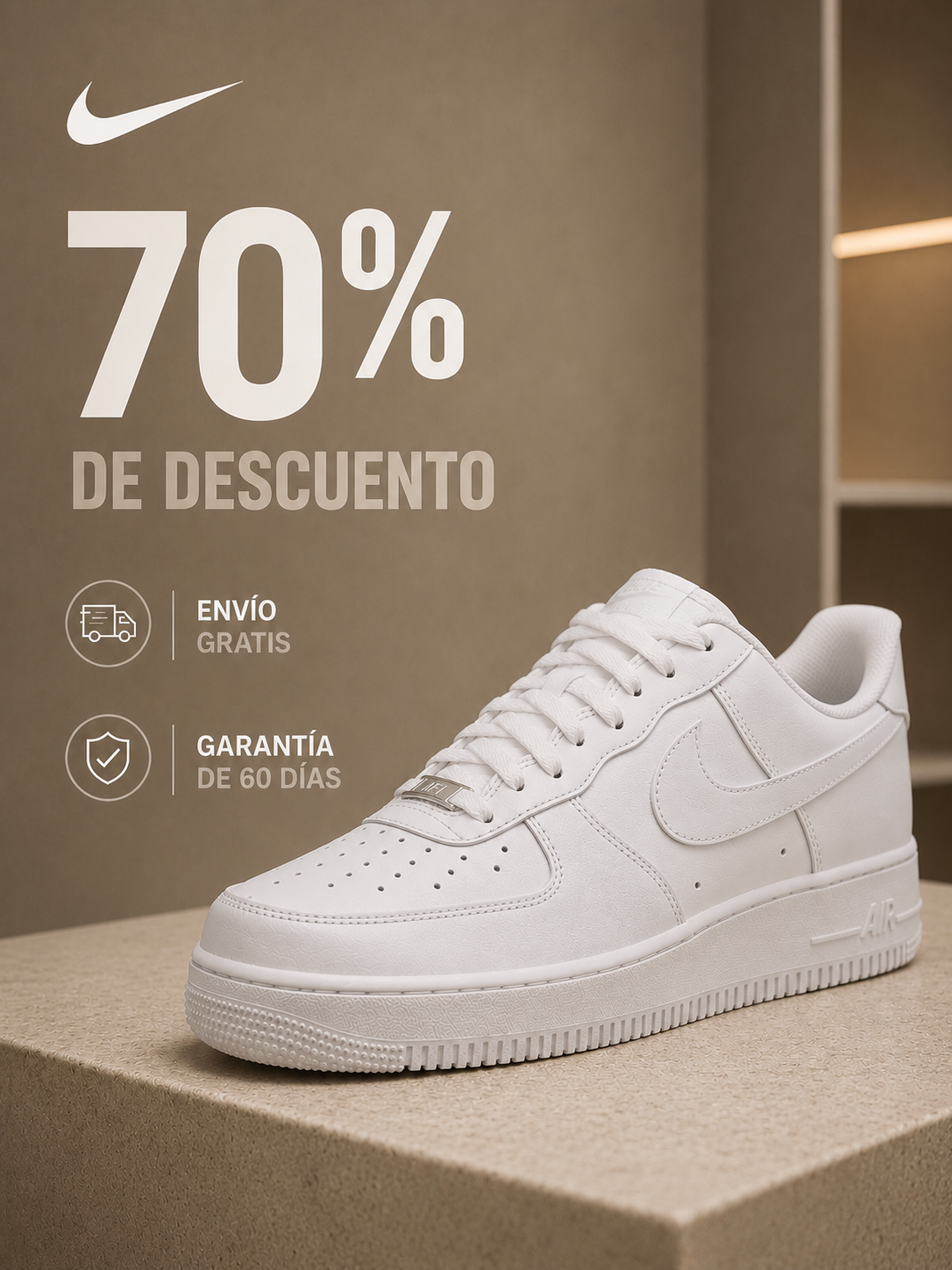 🔥 PROMO - Zapatos NIKE F1 - Últimas Unidades Con 70% OFF Solo Hoy 🎁