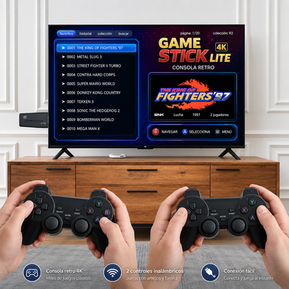 🔥 PROMO - Consola HDMI de Juegos Clasicos- Últimas Unidades Con 70% OFF Solo Hoy 🎁🎮
