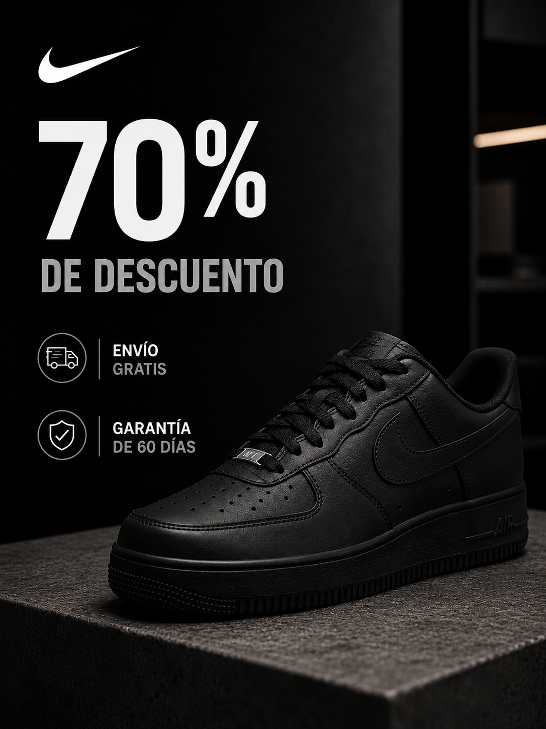 🔥 PROMO - Zapatos NIKE F1 - Últimas Unidades Con 70% OFF Solo Hoy 🎁