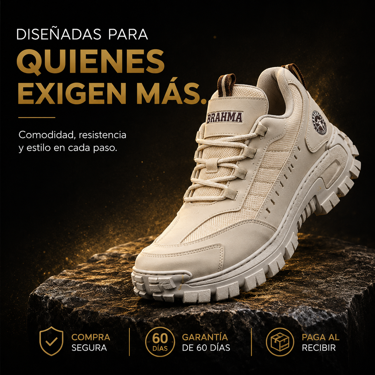 🔥 PROMO - Zapatos BRAHMA  MOSTER - Últimas Unidades Con 70% OFF Solo Hoy 🎁
