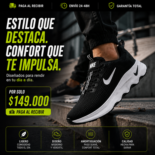 🔥 PROMO - Nike Motiva Premium - Últimas Unidades Con 70% OFF Solo Hoy 🎁